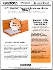 Dustlok® 3-Ply Panel MERV 9 Brochure