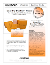 Dual-Ply Dustlok Media MERV 9 Brochure