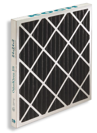 black square air filter