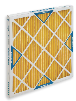 square orange air filter